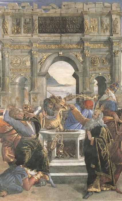 Sandro Botticelli Punishent of the Rebels (mk36) china oil painting image
